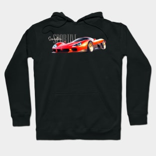 Voiture Sportive Luxe 02B Hoodie